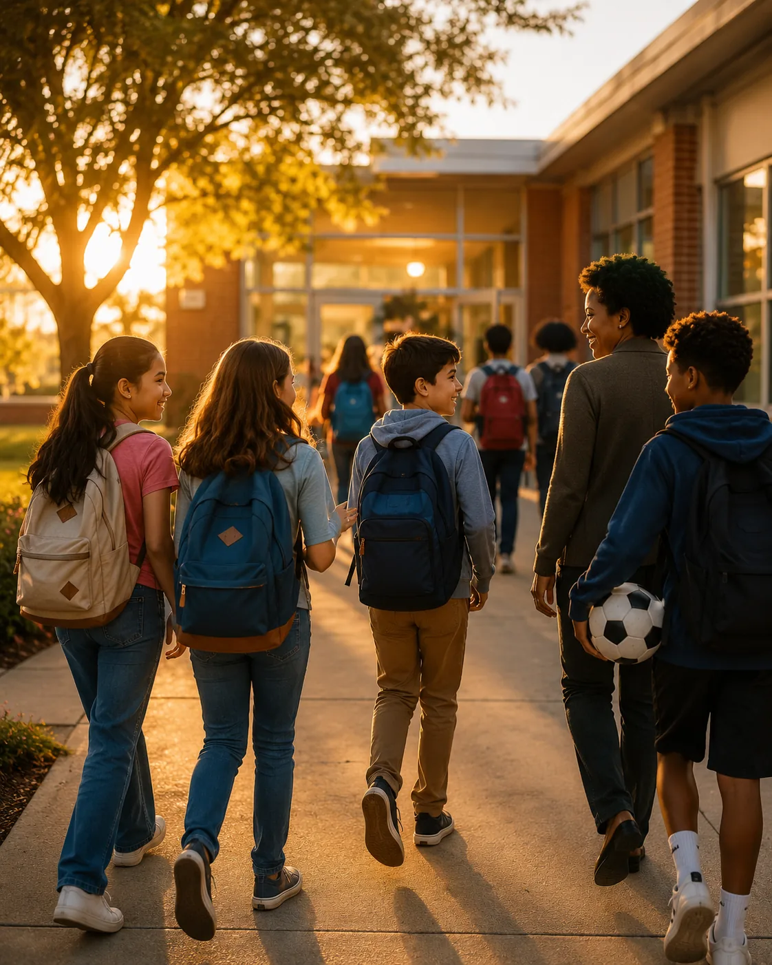 How to Help Your Child Transition to a New School guide illustration