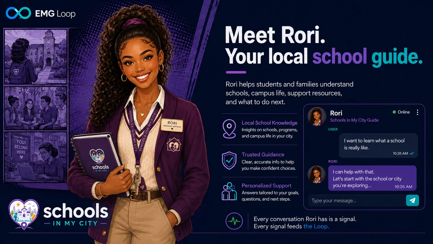 Meet Rori, your school guide